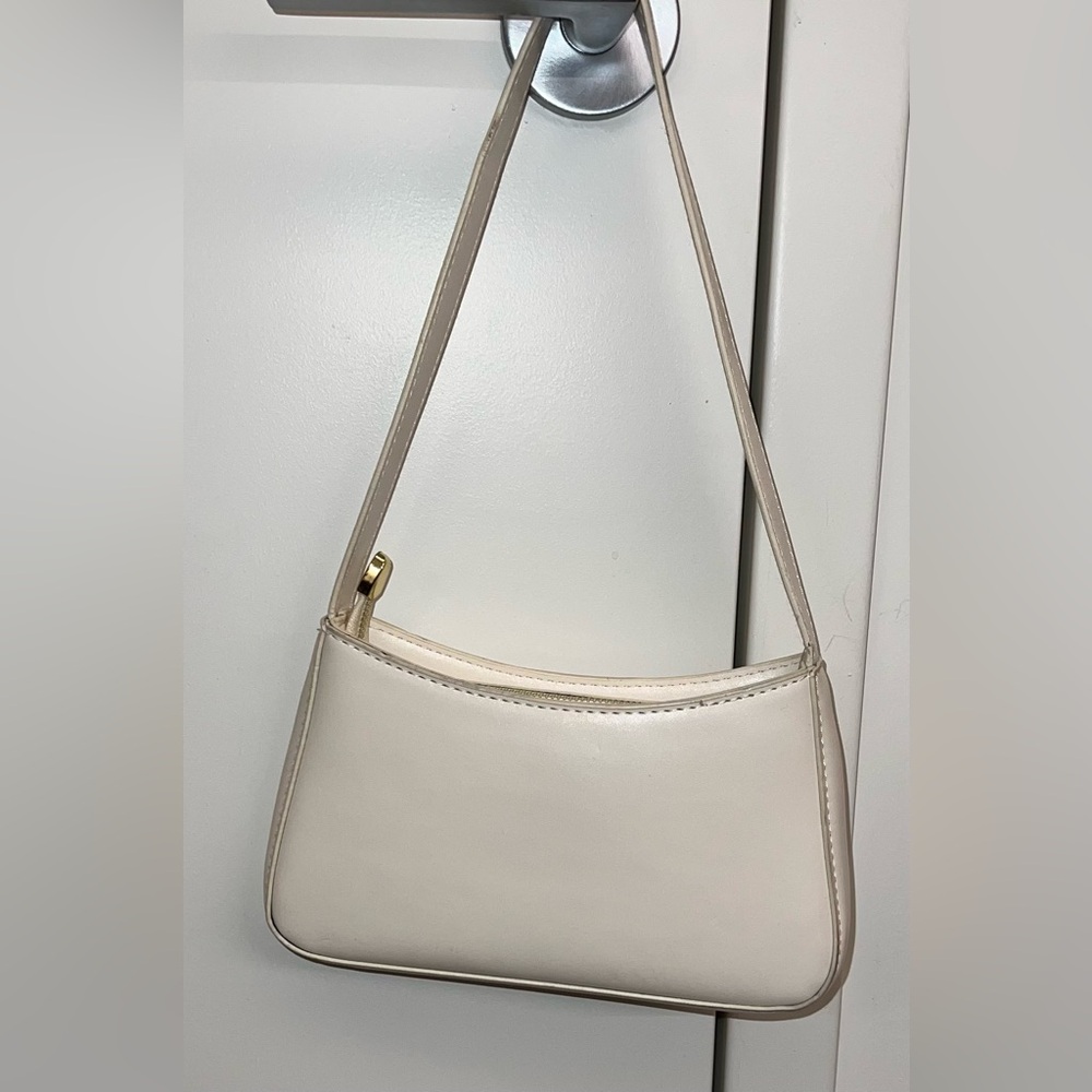 Cream Shoulder Bag